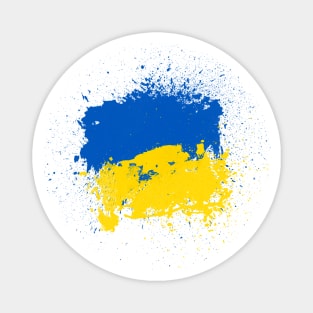 Ukraine paint Magnet